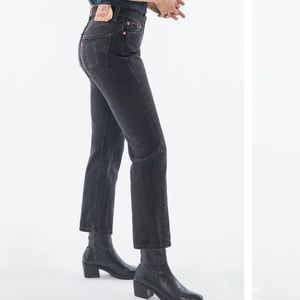 Levi’s urban renewal washed black jeans